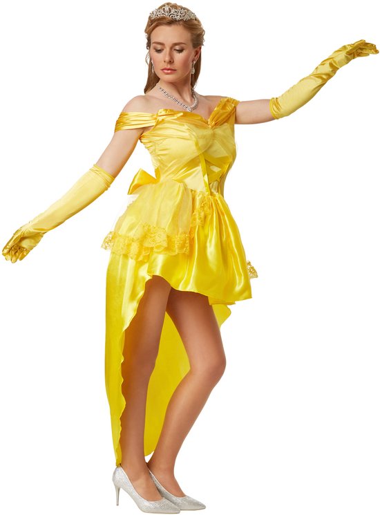 Costume princesse belle - Dressforfun - XL - halloween - carnaval - 301871 - jaune