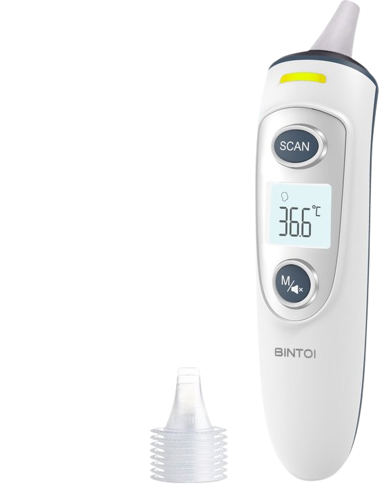 BINTOI X210 - Thermomètre auriculaire numérique – Thermomètre médical – Mesure rapide et précise de la température