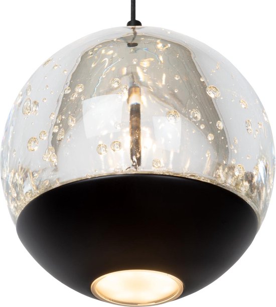 Lucide SENTUBAL - Suspension - LED à intensité variable - 5 x 5,3 W, 2700 K - Noir