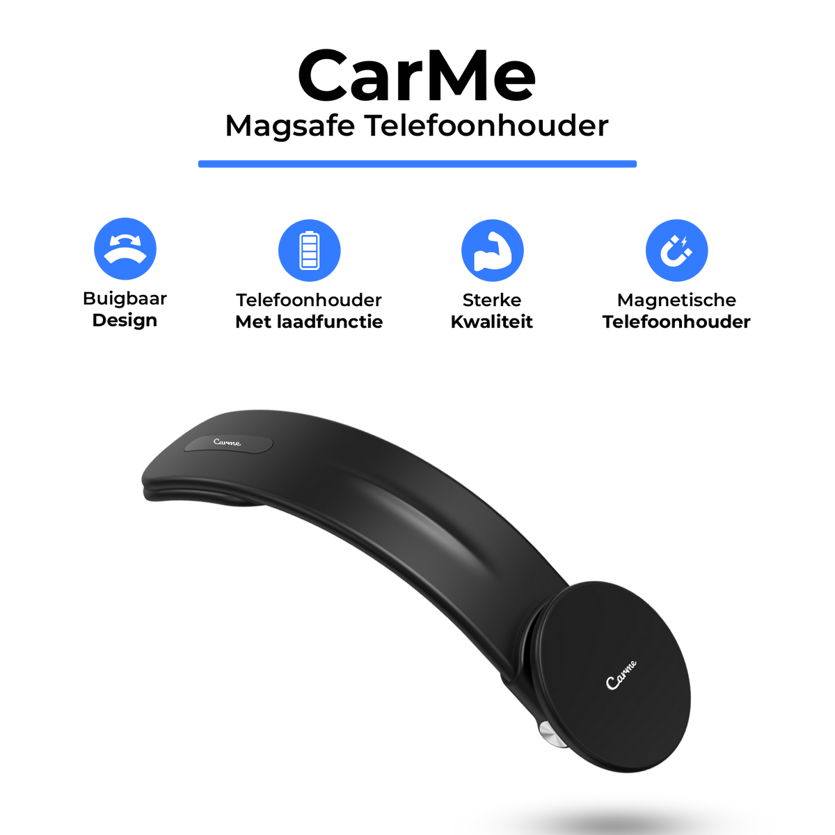 Support pour téléphone Carme MagSafe - Noir