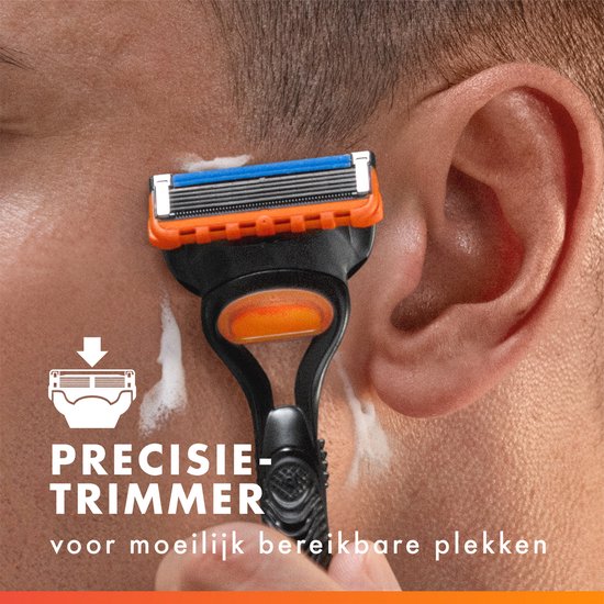 Lames de rasoir Gillette Fusion5 pour hommes - 28 pièces - Emballage en carton à glisser dans la boîte aux lettres