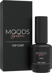 Moods Gellac - Top Coat - Vernis à ongles - Gel Paint Starter Pack - Ongles - Gel Paint Set - 15 ML