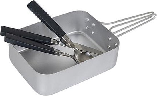 Set de casseroles Bo-Trail - Gamelle - 2 pièces - Aluminium