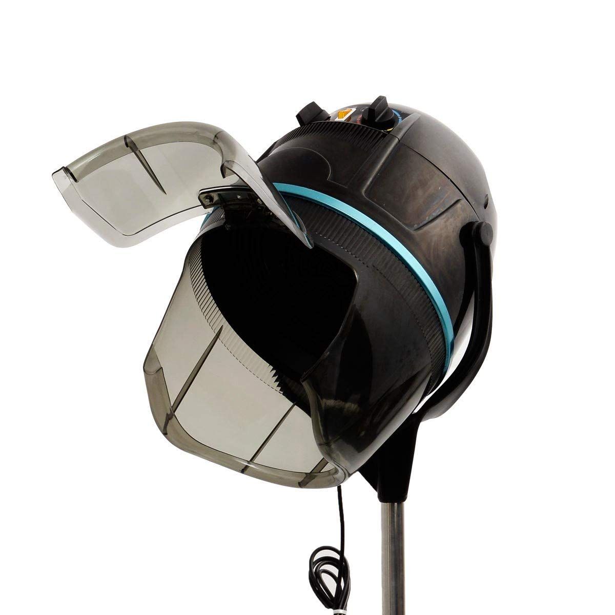 Sèche-cheveux professionnel Coast - 1050W - Hauteur réglable - Système de minuterie - Noir