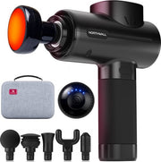 Masseur - Northwall - Pistolet de massage - 6 accessoires  - Relaxation - Sans fil