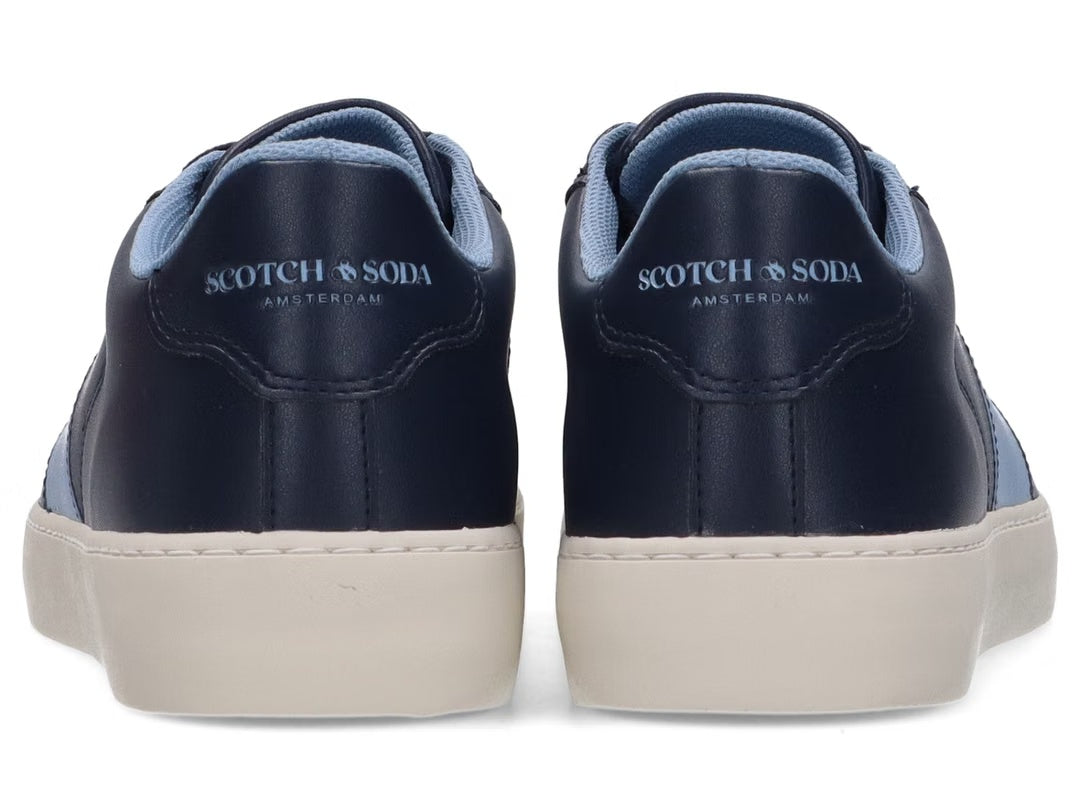 Baskets Scotch & Soda Ton Stripe - Bleu marine - Homme - Taille 44