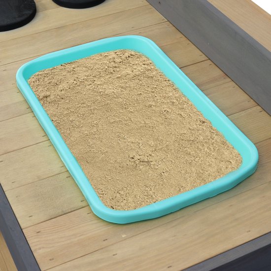 AXI Rosa Cuisine de jeu « Sable et eau » grande taille - 17 accessoires inclus - Cuisine de jeu « Boue »