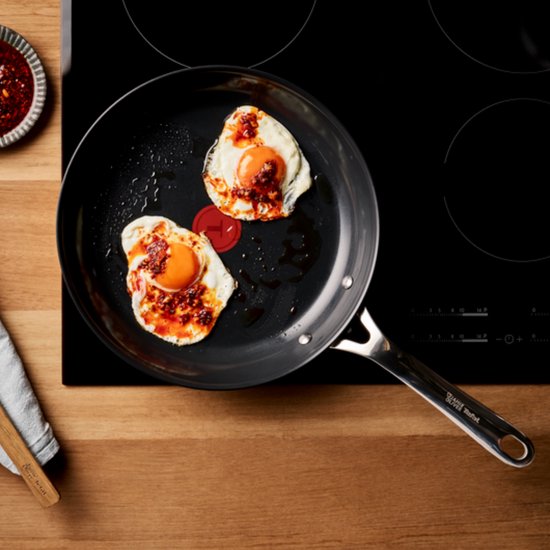 Poêle en céramique Jamie Oliver by Tefal Classic Cook, Ø 28 cm - sans PFAS + 1 protège-poêle