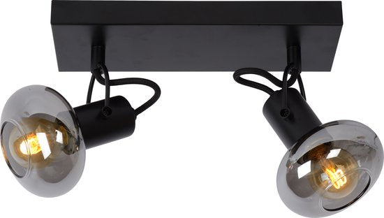 Lucide MADEE - Spot de plafond (lampe de plafond) - 2xE14 - Noir