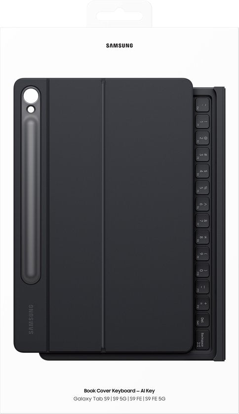 Samsung - Clavier-étui - Galaxy Tab S9 / S9 FE / S10 FE / S10 Lite - Noir - QWERTY