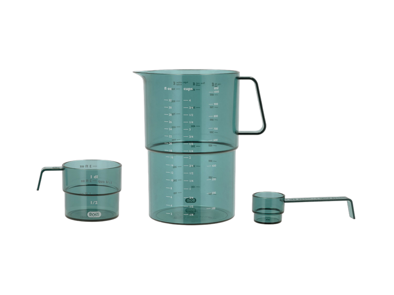 Ensemble de bols gradués Rosti Mensura, 3 pièces – 1 litre – Vert