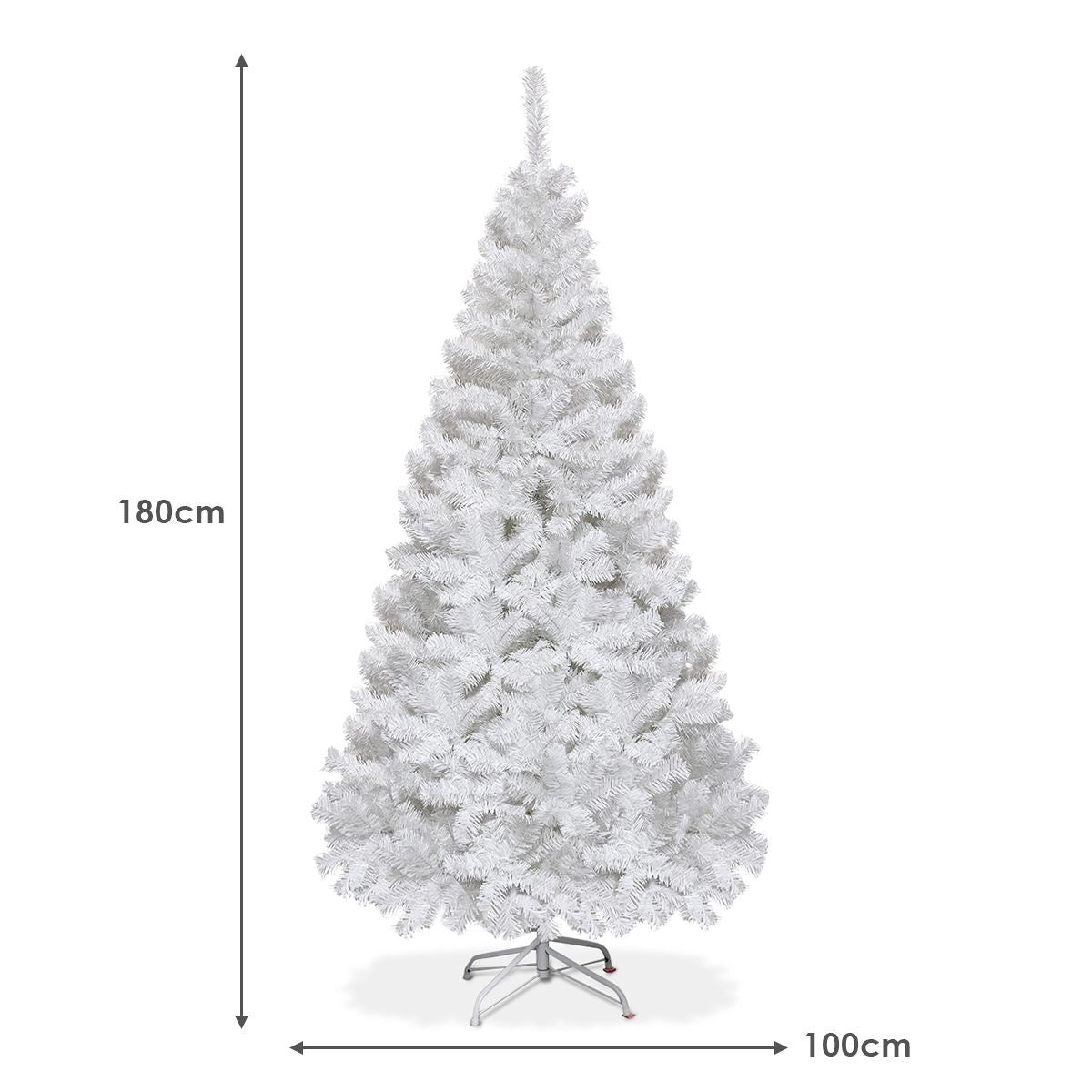 Coast Artificial Christmas Tree - 180cm - 650 Branches - Blanc