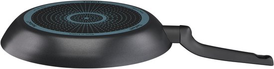 Tefal Easy Cook & Clean - Poêle à frire - Ø 24 cm - Revêtement antiadhésif - Ne convient pas à l'induction