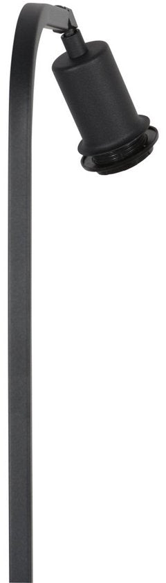 Lampadaire Stang 4738ZW en métal noir, 152 cm, luminaire moderne inclinable, Steinhauer