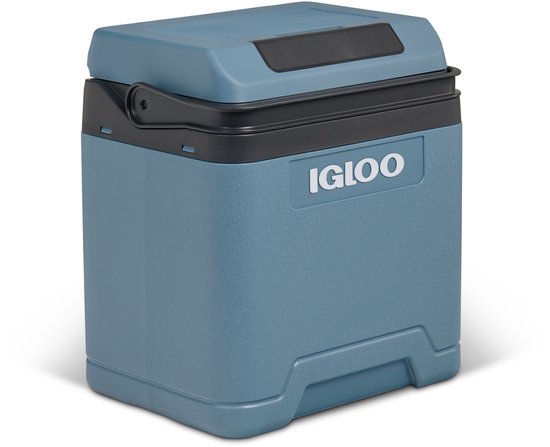 Igloo - IE27 DC - Glacière thermoélectrique – 12 V CC – 26 L – Couleur : bleu