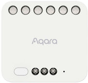 Module relais double Aqara T2, interrupteur encastrable intelligent à 2 canaux, Zigbee Matter