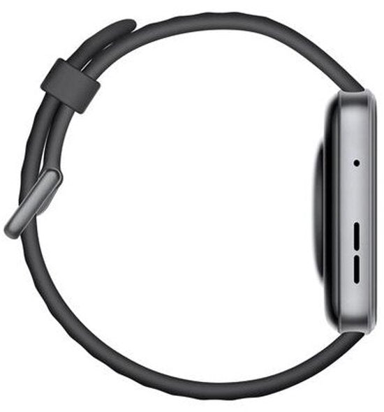 HUAWEI WATCH FIT 4 - Bracelet en fluorélastomère noir - Design ultra-fin | Modes sport avancés | Jusqu'à 10 jours d'autonomie | Compatible avec iOS et Android