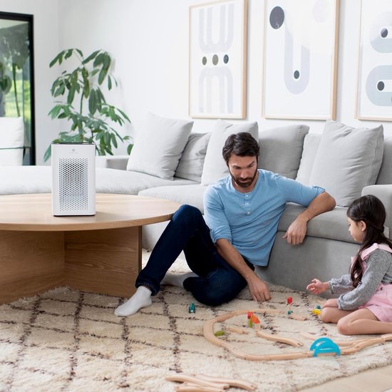 Purificateur d'air Medify Air MA-25 – 170 m³/h – Filtre HEPA H13 et commandes tactiles – Mode nuit – Filtre à air contre le rhume des foins, les allergies et les acariens – Blanc
