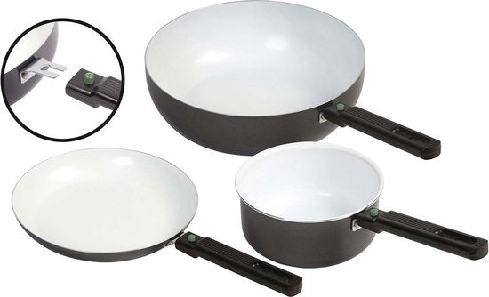 Bo-Camp - Casserole - Sprint ECO - Manche amovible - Ø 16 cm