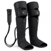 Appareil de massage des jambes Coast - chaleur et compression - 6 modes de massage - noir