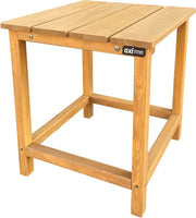 Table d'appoint AXI Tess marron – Petite table de jardin en bois – Carrée – 40,5 x 40,5 x 46 cm – Bois de pruche 100 % certifié FSC – Pour le jardin, la terrasse et le balcon