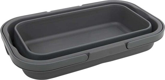 Bo-Camp - Bac pliable - Avec plateau - 17 litres