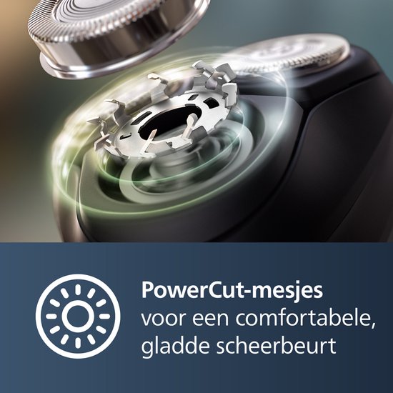 Philips Shaver 3000X X3003/00 – Rasage à sec et sous l'eau - Rasoir pour homme - Avec tondeuse – Bleu