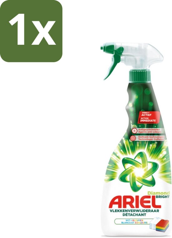 Ariel Diamond Bright - Détachant liquide - Linge blanc et de couleur - 30 lavages
