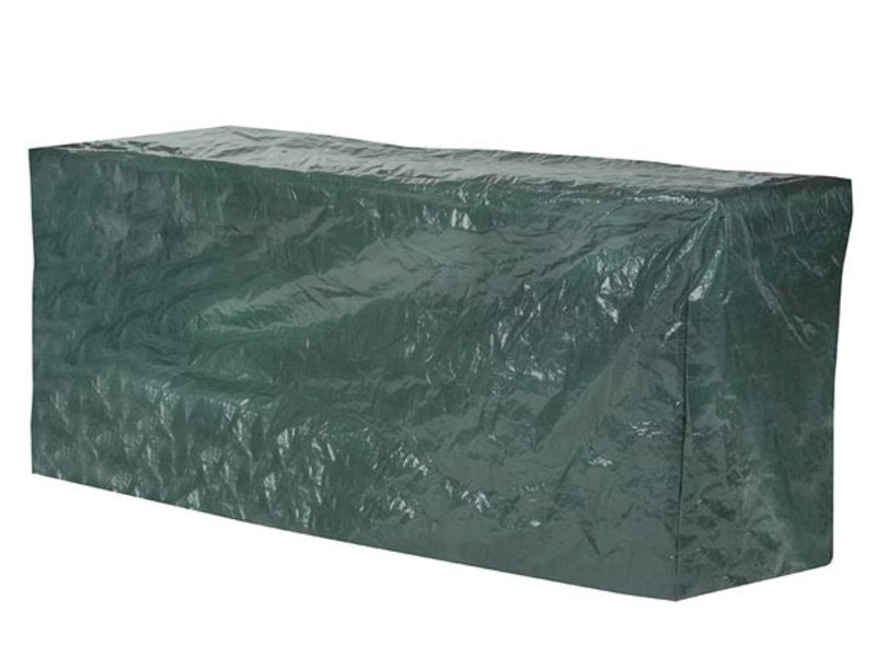 Toolland Housse de protection pour barbecue, verte, rectangulaire, 165 cm x 90 cm x 63 cm