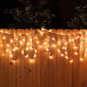 Giftmas Icicle Christmas Lights - Lumières de Noël d'extérieur - 120 LEDs - 4m - Reliable jusqu'à 12m - Pour l'intérieur et l'extérieur