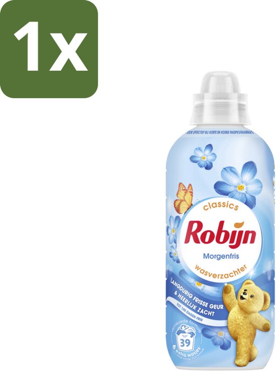 1 x Robijn – Adoucissant – Fraîcheur du matin – 780 ml - Câble - Câbles - Système de câbles - Système de câbles