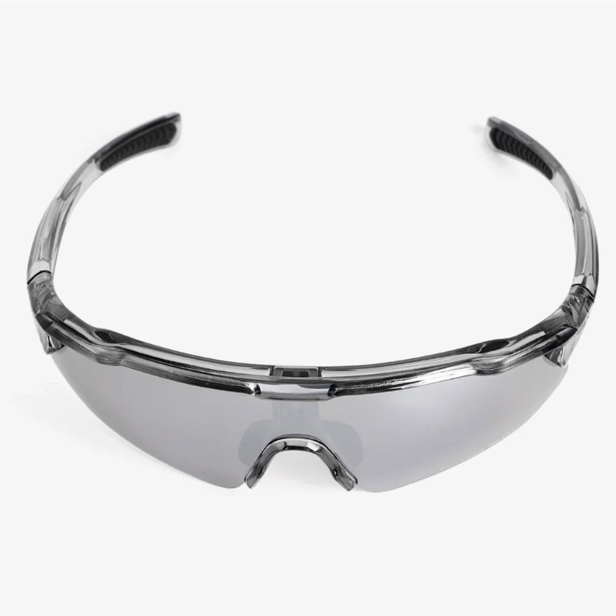 Lunettes de soleil de cyclisme OutdoorMaster HAWK LT - photochromiques et polarisées - Super Silver