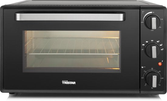 Four à convection Tristar OV-3630 – Four autonome de 38 litres – Four à chaleur tournante de 2 000 watts – Noir