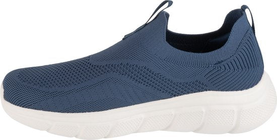Skechers Bobs B Flex - Frigid Edge, Homme, Bleu marine, Baskets, pointure : 44
