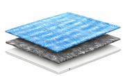 Surmatelas Emma Flip – 90 x 200 cm – Réversible dur/souple – Mousse HRX et mousse à mémoire de forme Airgocell® – Confort supplémentaire
