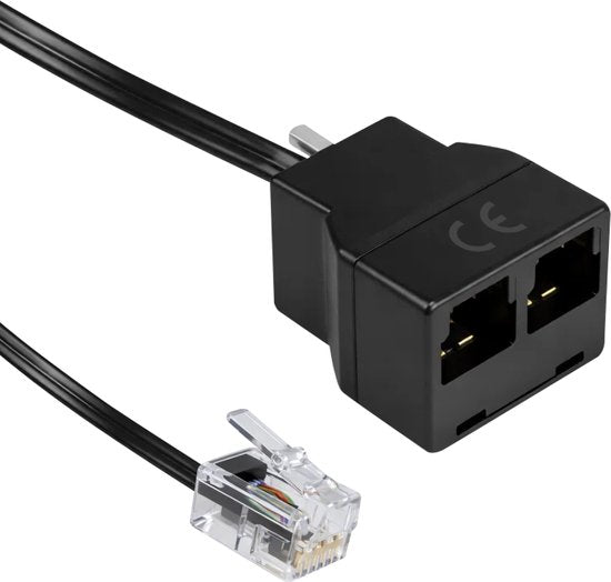Nuvance P1 Splitter - Passif - Convient à Homewizard - P1 Meter, Charging Pole, Energy Meter, Smart Meter - Port RJ12