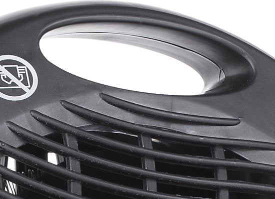 Radiateur de camping électrique Tristar KA-5037 - Radiateur soufflant - 2 niveaux de chaleur 1000|2000 watts - Pour les petits espaces - Noir