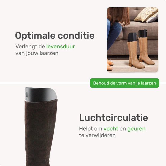 Proskill Tendeurs de bottes - 6 pièces - Remplisseur de bottes - Tendeur - Botte de femme - Tendeur de chaussures - Porte-bottes