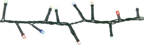 Guirlande lumineuse de Noël à micro-grappes - 1 000 LED - Multicolore - 20 mètres - 8 modes