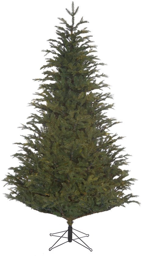 Black Box Trees Frasier - Sapin de Noël au volume généreux et 1 298 branches - Décoration de Noël d'intérieur - Sapin artificiel facile à monter - H 155 x Ø 109 cm - Vert