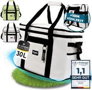 Sac isotherme pliable pour faire les courses et pique-niquer - Sac isotherme « Grande voiture » : sac thermique et sac de pique-nique pour la voiture - Mieux s'organiser avec le sac isotherme « Grande voiture » - Sac à déjeuner et mini-glacière
