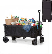 Mr Fold Bolderkar - XXL - pliable - 300L - capacité de transport 150KG - noir - garantie 5 ans