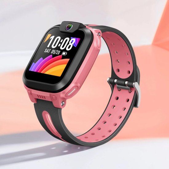iMoo Z1 - Montre connectée pour enfants - Connexion 4G - IPX8 - Rose