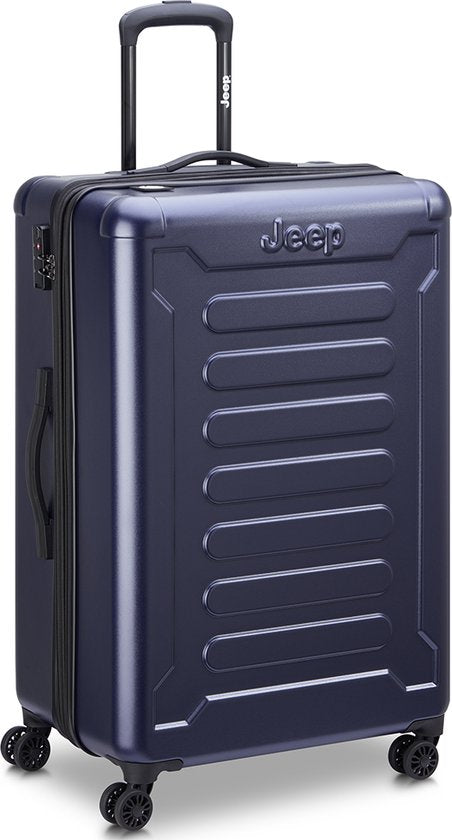 Valise de voyage extensible Delsey JH004C 76 cm - Bleu