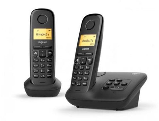 Gigaset A270 - Téléphone DECT Duo - Noir