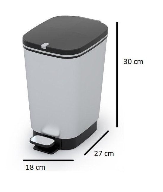 Kis Chic Bin Pedal Bin - Taille S - 10 l