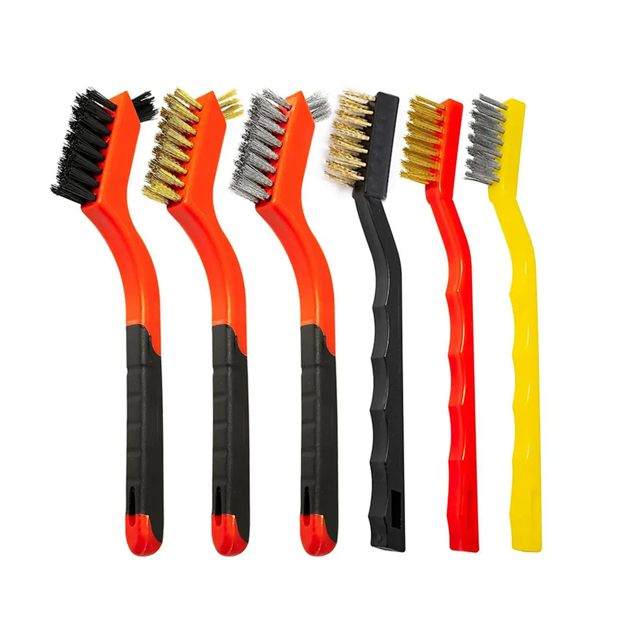 Ensemble de brosses en acier JORDAN&JUDY - 6 pièces - multicolores - cuisine