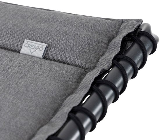 Crespo - Repose-pieds pour chaise longue - AP/306 - Tex-Comfort - Gris clair