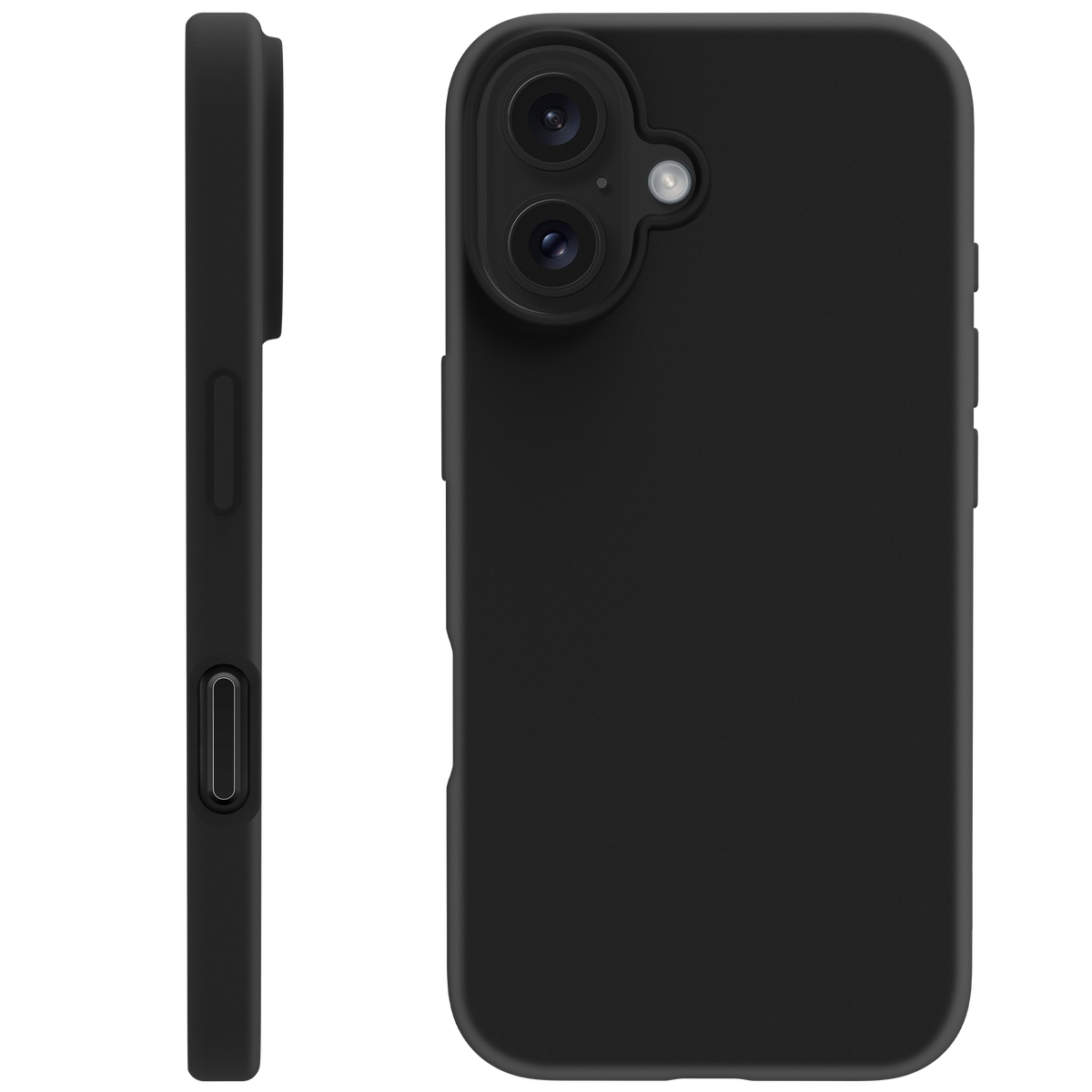 BeHello Case iPhone 16 Soft Touch - MagSafe - Noir