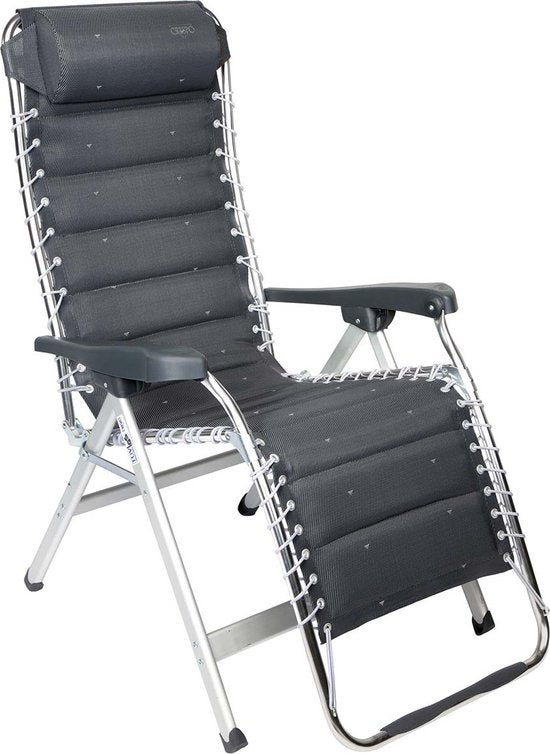 Crespo - Fauteuil relax - AL/232 - Deluxe - Gris foncé